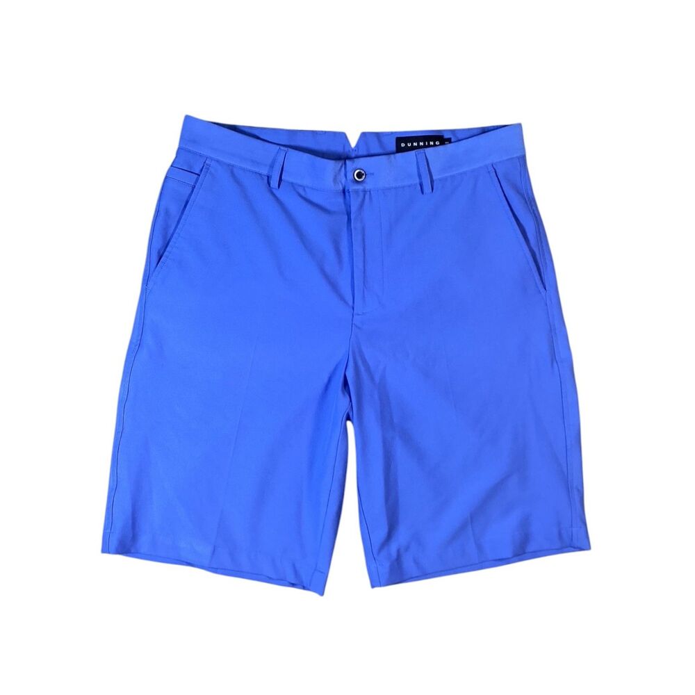 Dunning Mens Golf Pants 32 Blue Performance Stretch Athletic Chino Casual Slacks